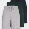 Pier One 3 Pack - Pyjamabroek - Dark Blue /Mottled Dark Grey/Dark Green -Modekledingwinkel fbadd663c5594d29a25948737d7d986a